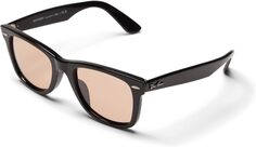 Солнцезащитные очки 52 mm 0RB2140F Wayfarer Ray-Ban, цвет Black/Pink