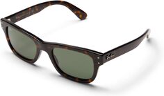Солнцезащитные очки 52 mm 0RB2283 Mr Burbank Ray-Ban, цвет Havana/Green