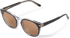 Солнцезащитные очки Havah Serengeti, цвет Shiny Black Transparent Layer/Mineral Polarized Drivers Gold