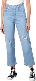 Джинсы Ribcage Straight Ankle Levi&apos;s, цвет Center Lane Levis