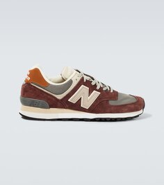 Кроссовки made in uk 576 New Balance, коричневый