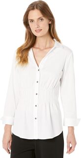 Рубашка-бистро с воротником NIC+ZOE, цвет Paper White