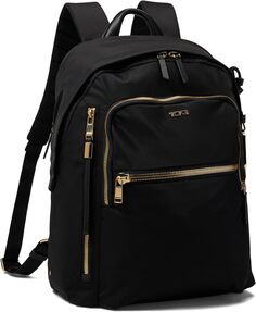 Рюкзак Voyageur Halsey Backpack Tumi, цвет Black/Gold