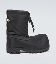 Низкие зимние ботинки alaska Balenciaga, черный