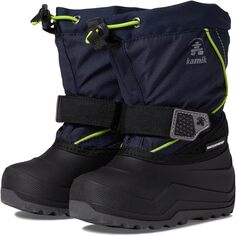 Зимние ботинки Snowfall Kamik, цвет Navy/Lime