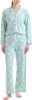 Ключевой предмет: Пижама с длинными рукавами и принтом подружки Karen Neuburger, цвет Brocade
