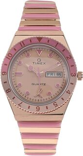 Часы 36 mm Timex X BCRF Q 3-Hand Expansion Fit Bracelet Watch Timex, цвет Rose Gold