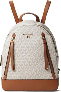 Рюкзак Brooklyn Medium Backpack MICHAEL Michael Kors, цвет Vanilla/Acorn