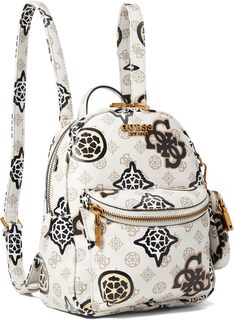 Рюкзак House Party Backpack GUESS, цвет Cream Logo Multi