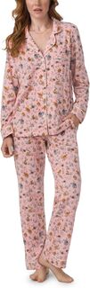 Классический пижамный комплект с длинными рукавами Bedhead PJs, цвет Forest Friends