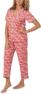 Укороченная пижама с короткими рукавами Bedhead PJs, цвет Prairie Dawn