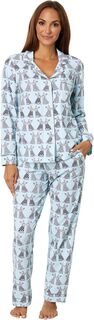 Классический пижамный комплект из органического хлопка с длинными рукавами Bedhead PJs, цвет Cozy Sweater