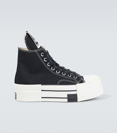 Высокие кеды converse drkstar Drkshdw By Rick Owens, черный