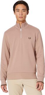 Толстовка на молнии 1/2 Fred Perry, темно-розовый