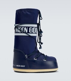 Нейлоновые зимние ботинки icon Moon Boot, синий