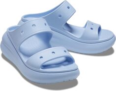 Босоножки Classic Crush Sandal Crocs, цвет Blue Calcite