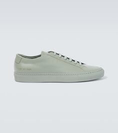 Кроссовки original achilles низкие кожаные Common Projects, зеленый