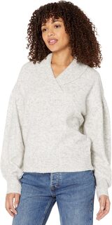 Пуловер с воротником-шалью Vinson Madewell, цвет Heather Stonewall