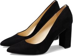 Туфли Astoria9x9 Block Heel Pump Nine West, черная замша