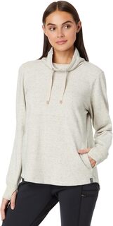 Миниатюрный уютный пуловер смешанной вязки L.L.Bean, цвет Gray Birch Heather L.L.Bean®