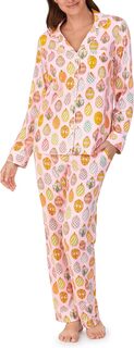 Классический пижамный комплект с длинными рукавами Bedhead PJs, цвет Egg Hunt