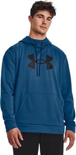 Флисовая толстовка с большим логотипом Armor Under Armour, цвет Varsity Blue/Black