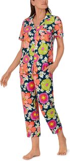 Укороченная пижама с короткими рукавами Trina Turk x Bedhead Bedhead PJs, цвет Fun Floral