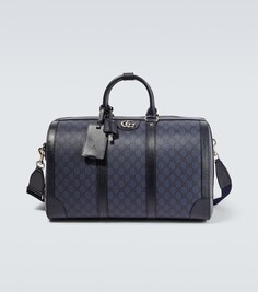 Маленькая холщовая спортивная сумка ophidia gg Gucci, серый
