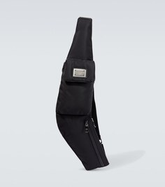 Поясная сумка с логотипом Dolce&amp;Gabbana, черный