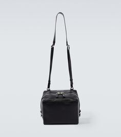 Маленькая кожаная сумка через плечо pandora Givenchy, черный