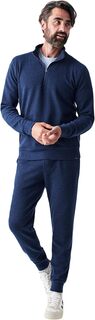 Брюки Legend Sweatpants Faherty, цвет Navy Twill