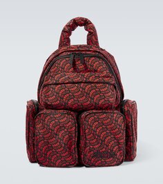 Рюкзак adidas с принтом Moncler Genius, красный