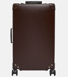 Оригинальный средний чемодан для багажа Globe-Trotter, коричневый