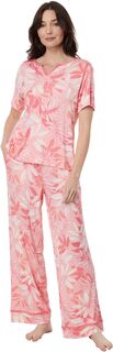 Укороченная пижама с короткими рукавами Tommy Bahama, цвет Pink Floral
