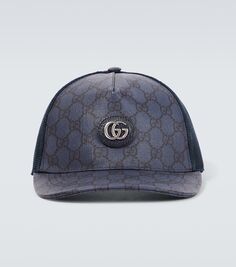 Парусиновая кепка gg Gucci, синий