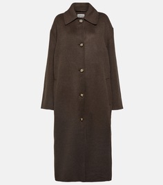 Шерстяное пальто Toteme, коричневый
