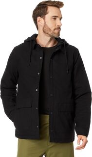 Толстовка Insulated Riding Hooded Flannel Volcom Snow, черный