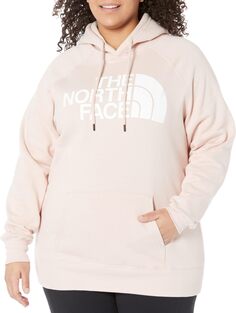 Пуловер с капюшоном больших размеров с капюшоном The North Face, цвет Pink Moss/TNF White
