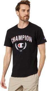 Классическая футболка с рисунком Big &amp; Tall Americana II Champion, черный