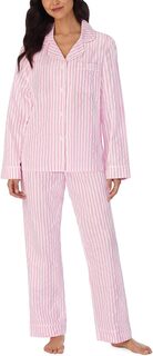 Классический пижамный комплект с длинными рукавами Bedhead PJs, цвет Pink 3-D
