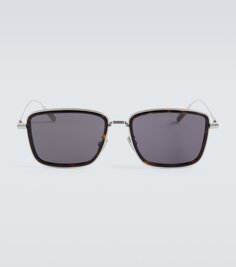 Солнцезащитные очки diorblacksuit s9u прямоугольной формы Dior Eyewear, серый