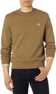 Толстовка с круглым вырезом Fred Perry, цвет Shaded Stone