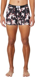 Трусики-боксеры Calvin Klein 1996 года Calvin Klein Underwear, цвет Ripple Floral/Black