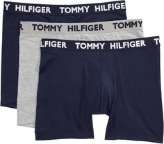 Набор из 3 трусов-боксеров Statement Flex Tommy Hilfiger, цвет Mahogany