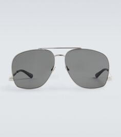 Солнцезащитные очки-авиаторы sl 653 leon Saint Laurent, серый