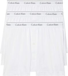 Набор трикотажных боксеров Cotton Classics в нескольких упаковках Calvin Klein Underwear, белый