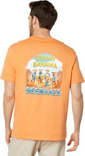 Футболка с карманом Beercats Tommy Bahama, цвет Orange Peel