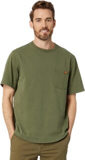Хлопковая футболка с короткими рукавами и карманами BeanBuilt L.L.Bean, цвет Deep Olive L.L.Bean®