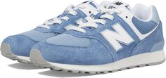 Кроссовки 574 New Balance, цвет Mercury Blue/White