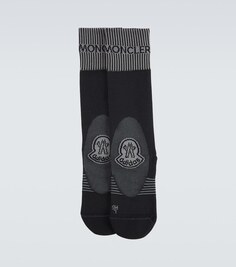 Носки adidas с логотипом x Moncler Genius, черный
